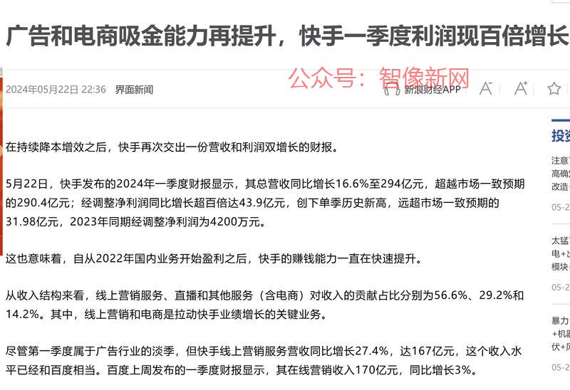 快手的增长…#情报-搞钱情报论坛-网创交流-智像新网